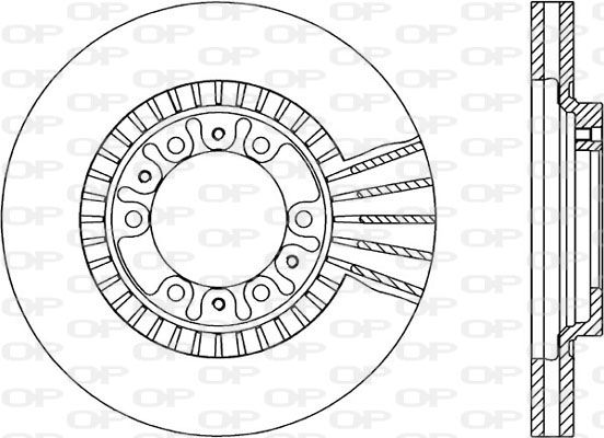 OPEN PARTS Jarrulevy BDR1789.20